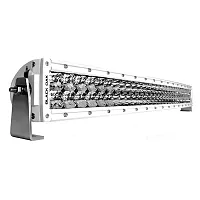 Black Oak 30&quot; LED Curved Double Row Spot - White