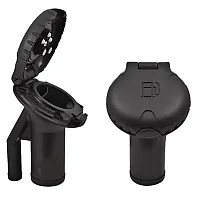 Attwood Deck Fill f/Pressure Relief Systems - Angled Body &amp; Scalloped Black 