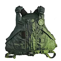 First Watch AV-1000 Kayak Style Duty PFD - Green - XL/XXL