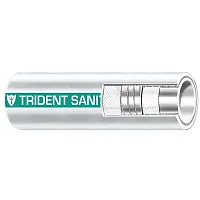 Trident Marine 1-1/2&quot; x 50&#39; Coil - Premium Marine Sanitation Hose - White w/