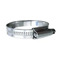 Trident Marine 316 SS Non-Perforated Worm Gear Hose Clamp - 15/32&quot; Band - (7/8&quot;&