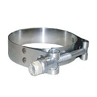 Trident Marine 316 SS T-Bolt Clamp - 3/4&quot; Band - 3.28&quot;-3.59&quot; Range - 10-Pack