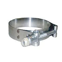 Trident Marine 316 SS T-Bolt Clamp - 3/4&quot; Band - 4.28&quot;-4.59&quot; Range - 10-Pack