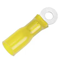 Pacer 12-10 AWG Heat Shrink Ring Terminal - #10 Stud Size - 100 Pack