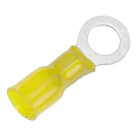 Pacer 12-10 AWG Heat Shrink Ring Terminal - 5/16&quot; Stud Size - 25 Pack