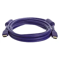 Cmple 997-N 28AWG HDMI Cable with Ferrite Cores - Purple -10FT