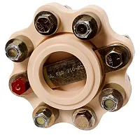 R &amp; D Flexible Shaft Coupling f/5&quot; B/W, Hurth, &amp; Volvo - 25HP/100RPM Cap