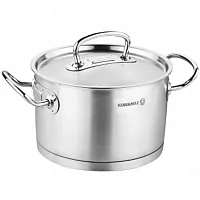 Korkmaz Proline Professional Series 2 Liter Stainless Steel Casserole with Lid i