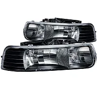 ANZO 111155 Headlight 2000 Chev Silv