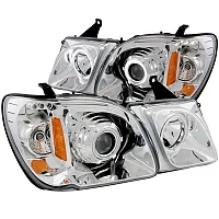 ANZO 111169 Hdlgh Chrome Clear Projec