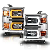 ANZO 111618 Chrome Housing Dual Switchback+Sequ