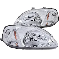 ANZO 121179 Hl Civic Chrome 99-00