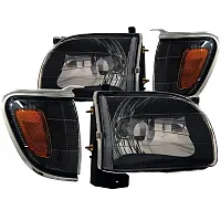 ANZO 121190 Hl Tacoma Black 01-04