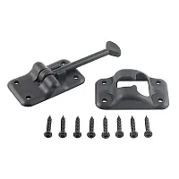 AP PRODUCTS 013084BL Plastic Door Holdback 3-1/2 Black