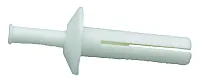 AP PRODUCTS 013140BULK 1' Plastic Rivet - White (Bulk)