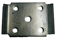 AP PRODUCTS 014122226 3&#039; Tie Plate (2&#039; Slipper