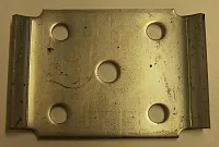 AP PRODUCTS 014133766 2.375&#039; Tie Plate For 2&#039; S