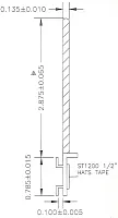 AP PRODUCTS 018317 Tape White