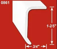 AP PRODUCTS 0218610316 L.Leg Nontrim Mill 16&#039; Ea