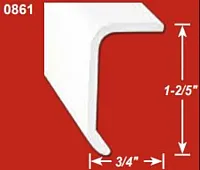 AP PRODUCTS 021861038 L.Leg Non Trim Mill 8&#039; Ea