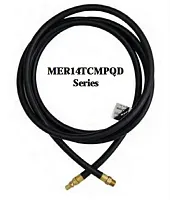 AP PRODUCTS 4TCMPQD72P 1/4&#039; Hp Hose Qd 72&#039; Pkg