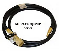 AP PRODUCTS 4TCQDMP72P Qd Hp 1/4 Hose 72&#039; Pkg