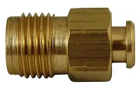 AP PRODUCTS ME2131 1/4&#039; Inverted Plug- Brass