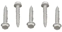 AP PRODUCTS TR100W8X1 Hex Washer Head 8 X 1 Whi