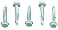 AP PRODUCTS TR500W8X1 Hex Washer Head 8 X 1 Whi