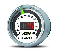 AEM ELECTRON 304406 Digital Boost Gauge 30~35