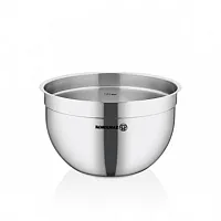 Korkmaz Gastro Proline 3.2 Quart Stainless Steel Mixing Bowl in Silver