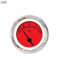 AURORA INSTR 1465 Oil Pressure Gauge - Sae