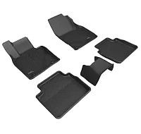 3D MATS/U-AC MZ08101509 Flr Mat Mazda Cx-50 2023 Blk R1 R2