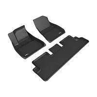 3D MATS/U-AC TL02601509 Kagu Floor Mat Black