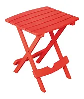 ADAM&#039;S MFG 8510263734 Quik-Fold Side Table - Cherry Red