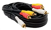 ASA JCAV6 6Ft A/V Rca Cable