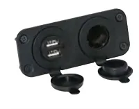 ATTWOOD MARI 142626 Adaptor Dual Port 12Vdc