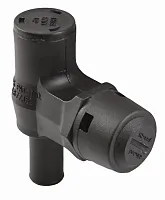 ATTWOOD MARI 16701 Vent-Fuel(P-Trap)Black