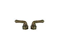 AMER BRASS CRDUCORB Hot & Cold Orb Teapot Hdl Pr Empire