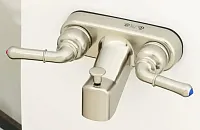 AMER BRASS NN41VBN 4&#039; Tub/Shwr Div Nickel