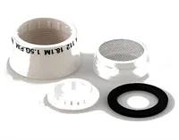 AMER BRASS SPTAERW Spout Aerator Kit Wh-Bulk