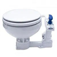 ALBIN 0701001 Manual Compact Toilet