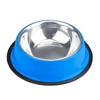 8oz. Blue Stainless Steel Dog Bowl ABWL-102