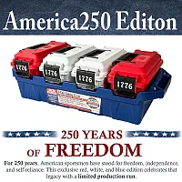 Mtm 1776 - 250Th Limited Edition Multi-Can Ammo Crate With (4) 30 Caliber Ammo C