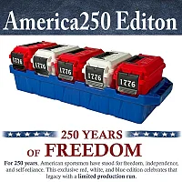 Mtm 1776 - 250Th Limited Edition Multi-Can Ammo Crate With (5) Ammo Cans