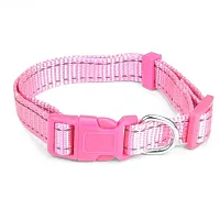 Small Pink Adjustable Reflective Collar ACLR-004