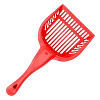 Red Cat Litter Scoop with Reinforced Comfort Handle ACSP-001