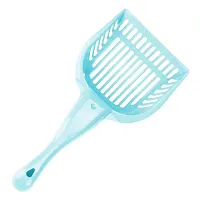 Turquoise Cat Litter Scoop with Reinforced Comfort Handle ACSP-0