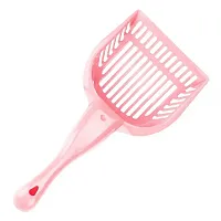 Coral Cat Litter Scoop with Reinforced Comfort Handle ACSP-004