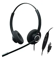 ADDASOUND CRYSTAL-SR2832RG Dual Ear,Stereo,Adv Noise Cancel Usb
